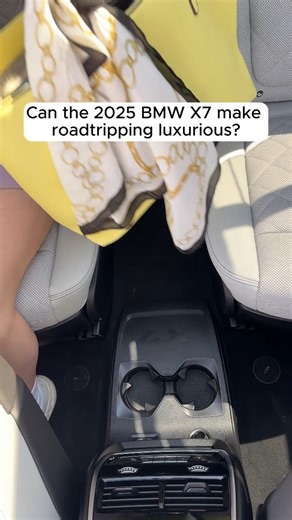Me: packed and ready. 💼 The 2025 X7: showing off those views. 😎 | BMW of West Houston
