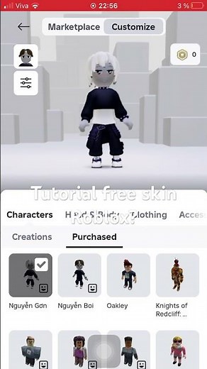 Free skins Roblox