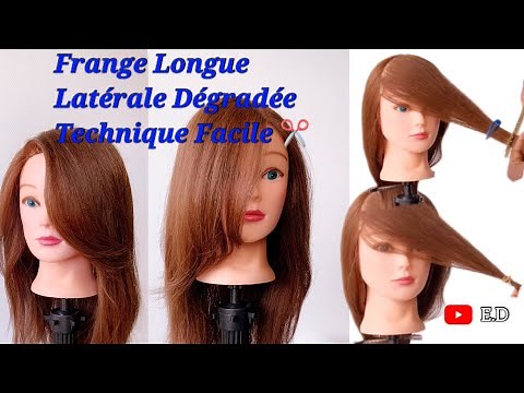 Comment couper une frange latérale (côté) soi-même à la maison / technique facile