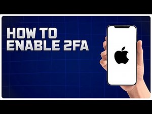How to Enable 2FA on iPhone