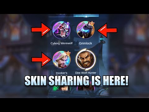 Skin Sharing is Finally HERE in Official Server!