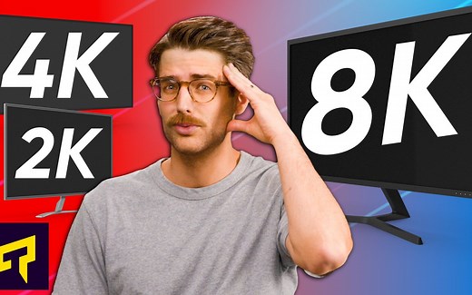 【官方双语】2K, 4K, 8K都是啥意思？ #电子速谈