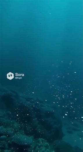 Reverse Current Vortex Forms as Tail Shadow Cuts Through – Diver POV