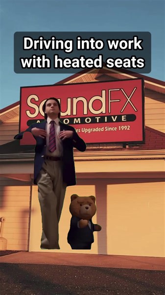 1.3K views · 11 reactions | *awkward Lowrider intensifies* We’ve got you covered for heated seat installation (and random memes). #Delaware #heatedseats #soundfx #ted #tedmemes #lowrider | Sound FX Automotive: Lewes & Bridgeville | Facebook