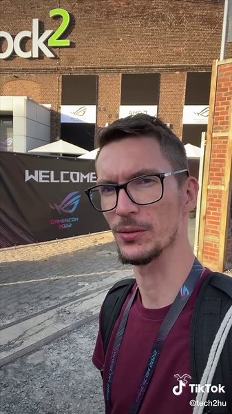 @realanoniminc Balázzsal felfedeztük Kölnt és a #gamescom ROG újdonságait. Mi a kedvenc gamer márkátok? #tech #gamer #rog #tech2hu #fy #fyp #foryou #nekedbe