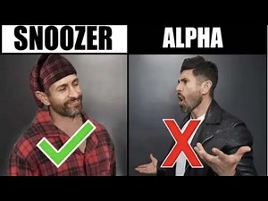 5 Signs You're A "SNOOZER" Male (SUPER RARE) & Is it Better Than "ALPHA"?