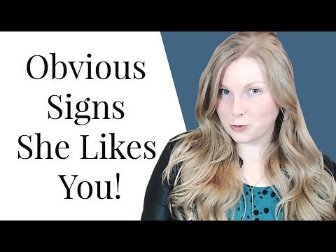 HOW TO KNOW IF A GIRL LIKES YOU (OBVIOUS SIGNS 😍)