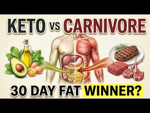 Keto vs Carnivore: Which Kills More Visceral Fat in 30 Days? (Not What You'd Expect)