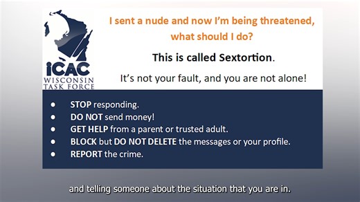 1.4K views | Sextortion is a serious online crime where someone...