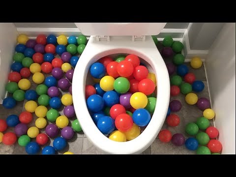 Will it Flush? - 100 Plastic Balls