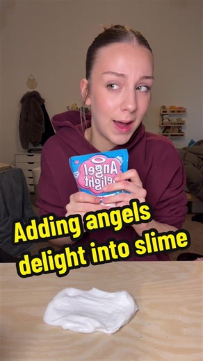 Creating Slime with Angel Delight Mix
