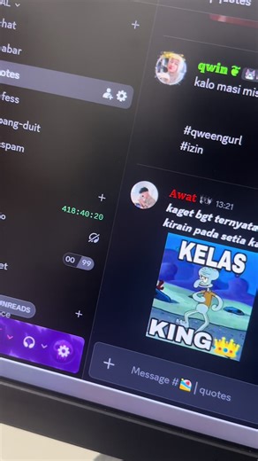 bercyanda btw kalo mau join baca komen ya ges #fyp #discord #katakata #discordserver #foryou