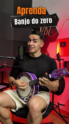 Bora dominar as técnicas do Banjo?🔥 #cavaquinho #banjo #samba