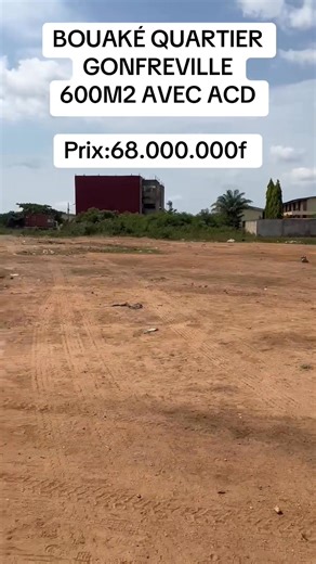 1.2K views · 11 reactions |  Terrain disponible à Bouaké – Quartier...