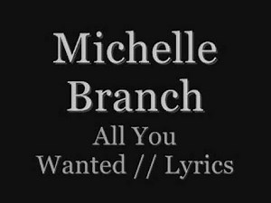 Michelle Branch - All You Wanted (2002 Music Video) | #63 Song