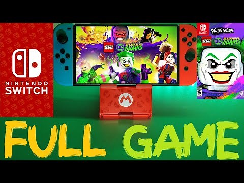 LEGO DC Super-Villains - Full Game [No Commentary] / Nintendo Switch / Gameplay Walkthrough
