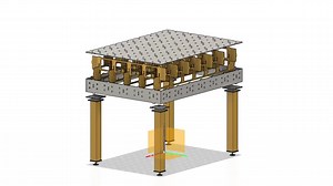 System 16 Mm - Welding Table 1200x800x150x8mm - Welding Table - DXF & STEP - Digital Download - Laser Cut File - DIY Weld - Cutting - Etsy