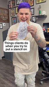 “Things clients do when you try to put a stencil on” . . . . #thatonetattooparlor #tattoo #tattoos #tattootiktok #tattooartist #aztattooer #aztattooartist #arizona #tattooshop #tattoohumor #tattoosbydondon #tattoovideo #aztattooshop #tattooideas #tattooflash | That One Tattoo Parlor