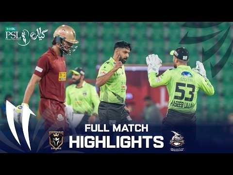 Full Highlights | Lahore Qalandars VS Hyderabad Kingsmen | Urdu | Match 01 | HBL PSL 11 | MZB1K