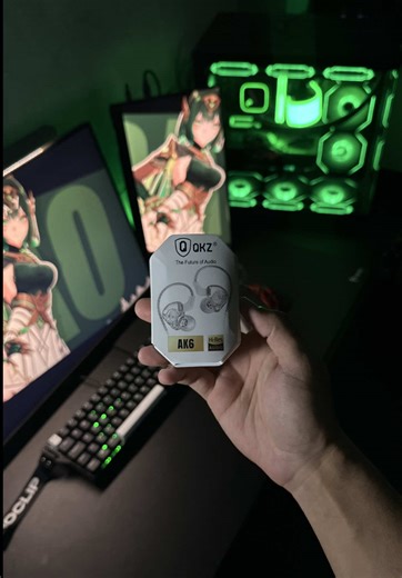 Esse fone tá muito barato pelo que ele oferece! Seu som é muito bom e já vem com microfone! 😝 #fone #setup #pcgamer #microfone #fyp