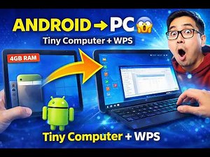 How to install WPS PC Level and Tiny Computer on Android Samsung Tab #wpsoffice #android #linux