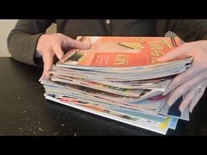 Asmr - Recipe Magazines - Show and Tell - Softly Spoken