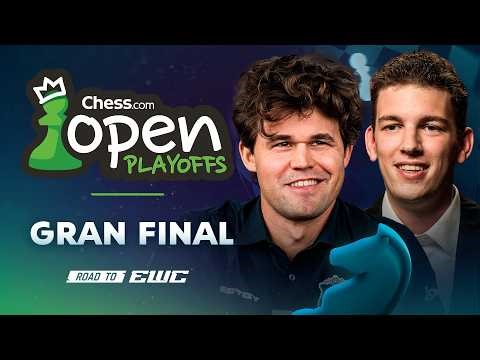 GRAN FINAL del CHESSCOM OPEN | JAN KRZYSTOF DUDA se ENFRENTA al JEFE MAYOR 👉MAGNUS CARLSEN
