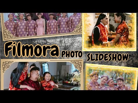 Simple Filmora Photo Slideshow - Filmora Photo slideshow - Filmora 13 Tutorial - Beginners guide