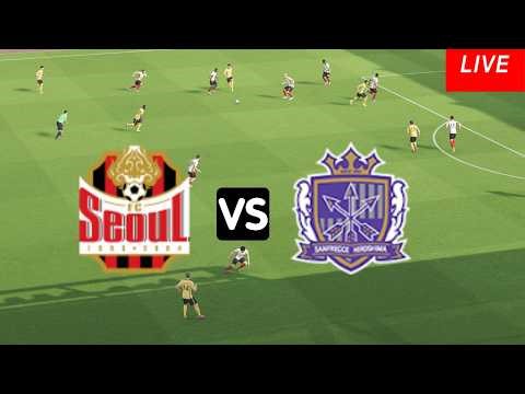 Sanfrecce Hiroshima vs FC Seoul Live | AFC Champions League Elite 2026 Match pes 21 simulation