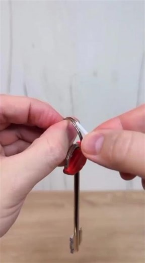 tricks for attaching key chains #shorts