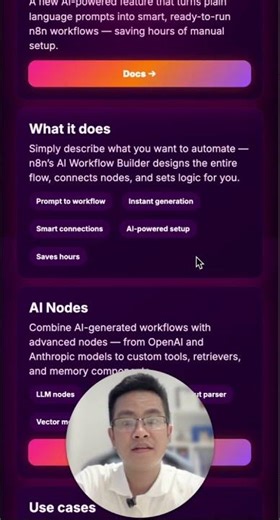 n8n AI Workflow Builder — Automate Anything in Seconds! 💫