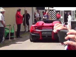 $4.5m Ferrari F12 TRS SOUND - Huge Revs, Accelerations and Engine Sound
