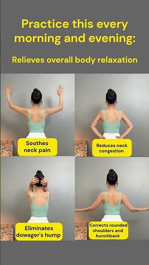 Do This Morning & Night to Fix Rounded Shoulders