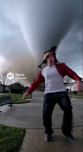 creak craft flies into tornado