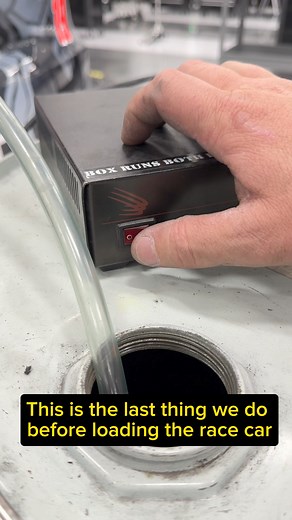 The final step before going to the track. #nascar #fuel #bubbles | Joe Gibbs Racing