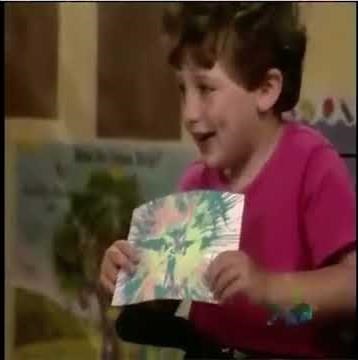 Sesame Street Ernie’s show and tell Spin art