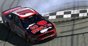 Graham Bowlin celebrates first win in Coca-Cola iRacing Series