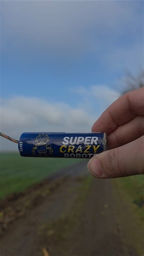 ПЕТАРДА - S.CRAZY ROBOTS#fireworks #firecracker #pyro #петарда #пиротехника #тест #новинка #бомбочка