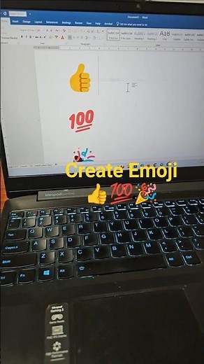 create emoji with Unicode with Alt + x 👍💯🎉#windows #shortcut #shorts