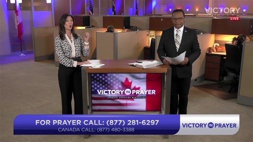 The Victory Channel is LIVE with VICTORY in Prayer! 8.21.25 Need Prayer? Our Prayer Ministers are standing by, and we would love to pray with each of you. Please call us at 877-281-6297 (USA). For Prayer in Australia Asia Pacific Call: 61 7 3343 7777 or SMS Text to 61 481 070 434 For Prayer in Canada call: 1-877-480-3388 (6AM-4PM PT, Monday-Friday) For Prayer in Europe call: 44 (0)1225 787310 (9:15am – 16:20pm BST, Monday to Friday) For Prayer in Africa Call/email: 27 11 699 7700 or prayer@kcmza