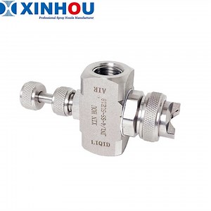 [Hot Item] Adjustable Air Water Mixing Atomizing Suspension Compressor Nozzle Spray