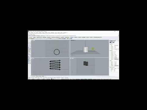 Tuto Rhino 3D | hélice - spirale