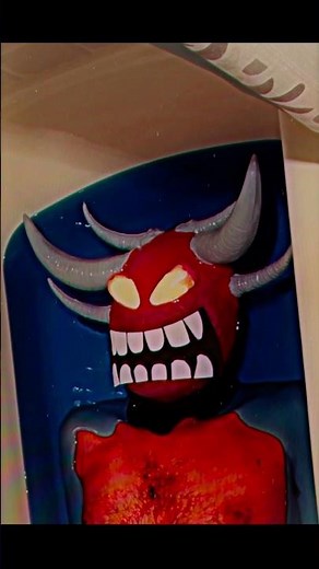 Faces and Demons - geometry dash but scary #memes #geometrydash