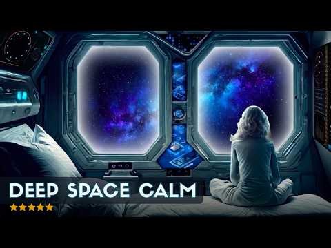10 Hours of Spaceship White Noise | Deep Space Calm & Sleep