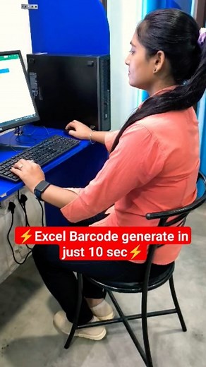 824K views · 10K reactions | Excel Barcode Generate in just 5 sec✔️ #excel #exceltipsandtricks #exceltutorial #computer #tls #tlscomputer #gurmeetsir #instareels #reels #facebookreels | TLS Computer | Facebook