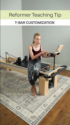 Pilates Proprioception T-Bar Customization | Teaching Tip