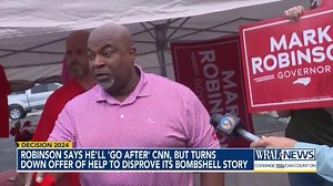 Mark Robinson recovering from second-degree burns