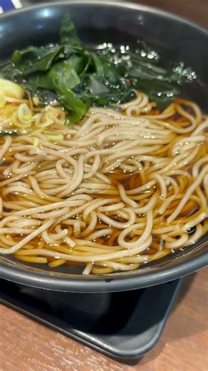 カレーカツ丼セット／温かいそば 富士そば #shorts