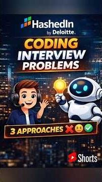💥Most Asked Coding Question🔥HashedIn by Deloitte Coding Round – REAL DSA Questions Asked!
