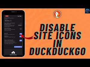 How to Disable Site Icons in DuckDuckGo 2025?